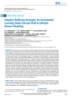 Adaptive Buffering Strategies for Incremental Learning Under Concept Drift in Lifestyle Disease Modeling