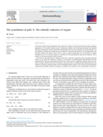 The cyanidation of gold. II. The cathodic reduction of oxygen
