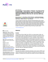 Knowledge + Innovation = Power: A protocol for implementing Aboriginal data sovereignty in an Aboriginal Medical Service for service delivery reform