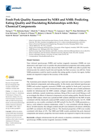 Fresh Pork Quality Assessment by NIRS and NMR: Predicting Eating Quality and Elucidating Relationships with Key Chemical Components