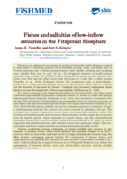Fishes and salinities of low-inflow e estuaries in the Fitzgerald Biosphere