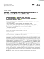 Molecular Epidemiology and Control Strategies for BVDV: A Global Systematic Review From 2000 to 2025