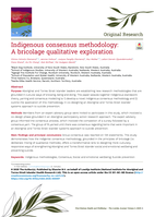 Indigenous consensus methodology: A bricolage qualitative exploration