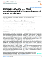 TMEM175, SCARB2 and CTSB associations with Parkinson's disease risk across populations