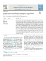 Automatic pixel-level annotation for plant disease severity estimation
