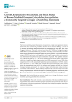 Growth, Reproductive Parameters and Stock Status of Brown-Marbled Grouper Epinephelus fuscoguttatus, a Commonly Targeted Grouper in Saleh Bay, Indonesia