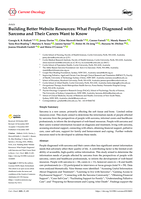 Building Better Website Resources: What People Diagnosed with Sarcoma and Their Carers Want to Know