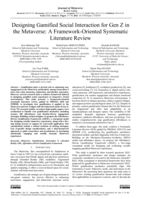 Designing Gamified Social Interaction for Gen Z in the Metaverse: A Framework-Oriented Systematic Literature Review