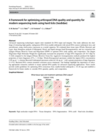 A framework for optimising arthropod DNA quality and quantity for modern sequencing tools using hard ticks (Ixodidae)