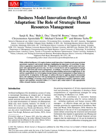 Business Model Innovation through AI Adaptation: The Role of Strategic Human Resources Management