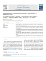 Genomic Analysis of a Porcine Exudative Epidermitis Outbreak Caused by Staphylococcus hyicus